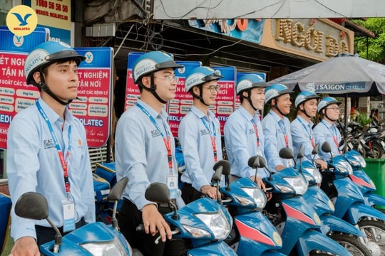 “Chú áo xanh” lấy mẫu tận nơi MEDLATEC: Tận tâm từng bệnh phẩm, chuyên nghiệp từng bước đi