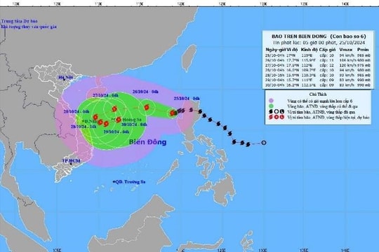 Quảng Ngãi: Cho học sinh, sinh viên nghỉ học để phòng tránh bão số 6 khi cần thiết
