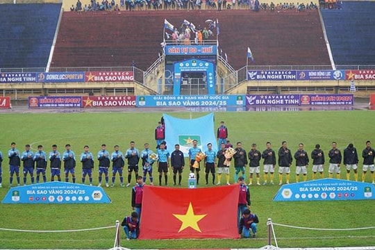 Khai mạc Giải bóng đá hạng Nhất Quốc gia – Bia Sao Vàng 2024-2025