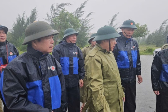 Quảng Trị: Mưa lớn gây ngập úng nghiêm trọng tại nhiều khu vực