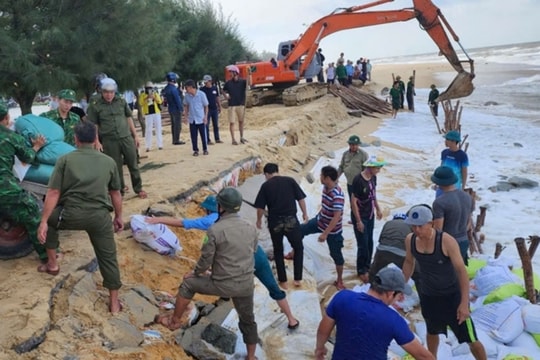 Thừa Thiên Huế lên phương án sơ tán, di dời dân để ứng phó bão Trà Mi