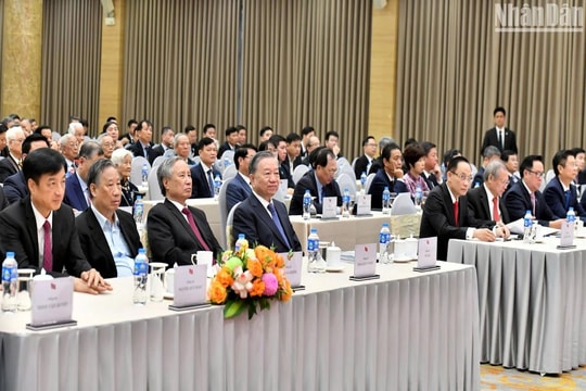 Tổng Bí thư Tô Lâm dự Lễ kỷ niệm 75 năm Ngày truyền thống Ban Đối ngoại Trung ương