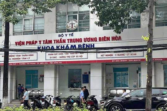 Viện Pháp y tâm thần Trung ương Biên Hòa có lãnh đạo mới sau loạt bê bối