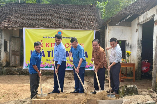 Nghệ An: Thiết kế một số mẫu nhà ở điển hình để hỗ trợ hộ nghèo xoá nhà tạm, nhà dột nát