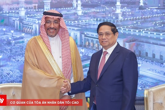 Thủ tướng đề nghị sớm đàm phán Hiệp định thương mại tự do Việt Nam-Saudi Arabia