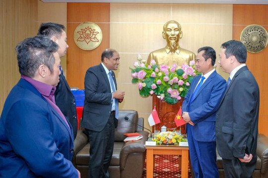 Thái Nguyên thúc đẩy quan hệ hợp tác với Singapore