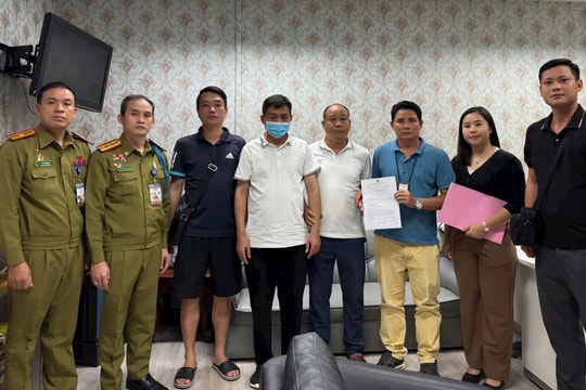 Bắt đối tượng truy nã lẩn trốn bên Lào