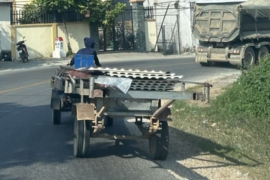 Ra quân xử lý xe kéo, xe tự chế