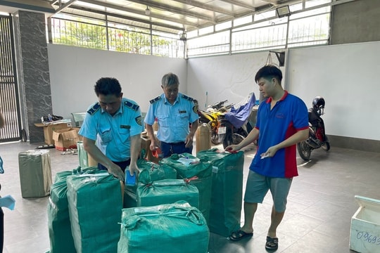 Xử phạt hàng trăm triệu về hành vi kinh doanh hàng hóa giả mạo trên mạng