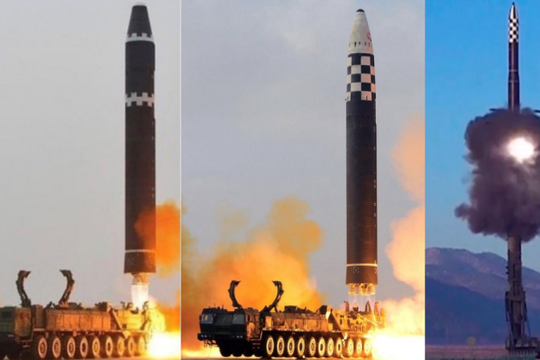 Kho tên lửa đạn đạo đa dạng của Triều Tiên khiến Mỹ e ngại