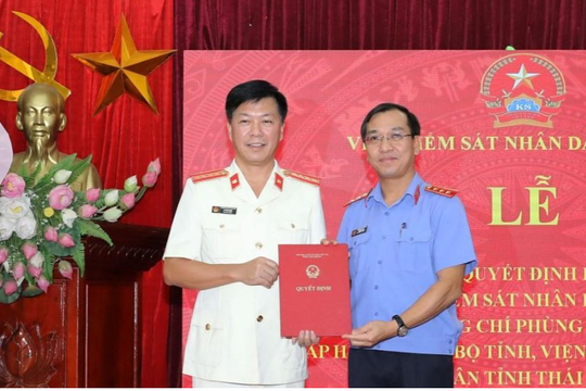 Thái Nguyên có tân Viện trưởng Viện Kiểm sát nhân dân tỉnh