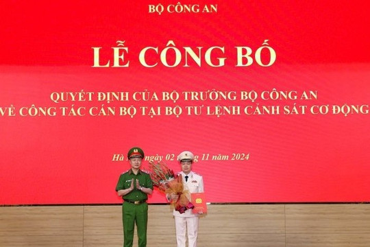 Thiếu tướng Nguyễn Ngọc Vân được điều động làm Tư lệnh Cảnh sát cơ động