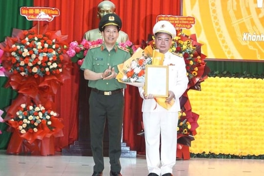 Bổ nhiệm Giám đốc Công an tỉnh Khánh Hòa