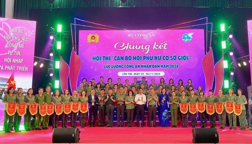 Sôi nổi Hội thi 'Cán bộ Hội Phụ nữ cơ sở giỏi' lực lượng CAND năm 2024