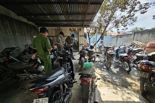 Phát hiện kho xe ‘đen’ tại Biên Hòa