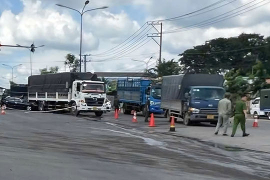Bình Dương: Tạm giữ hình sự tài xế gây tai nạn giao thông liên hoàn