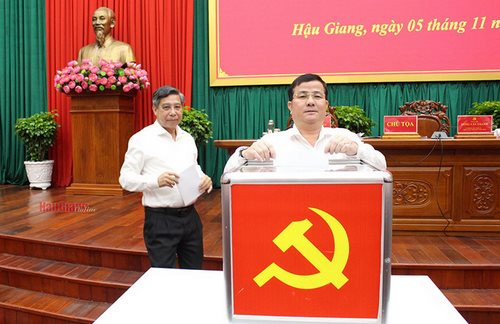 Hậu Giang: Nhân sự tại chỗ được giới thiệu để kiện toàn chức danh Bí thư Tỉnh ủy