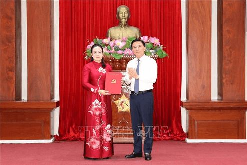 Bà Nguyễn Hải Trâm giữ chức Phó Bí thư Thường trực Tỉnh ủy Tiền Giang