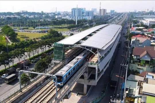 Giá vé Metro số 1 TP. Hồ Chí Minh thấp nhất 6.000 đồng/lượt