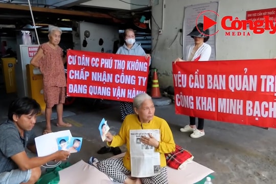 Cư dân  yêu cầu đổi Ban quản trị chung cư vì thiếu công khai trong hoạt động thu, chi