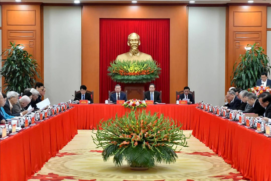 Tổng Bí thư Tô Lâm chủ trì hội nghị góp ý các dự thảo văn kiện Đại hội XIV