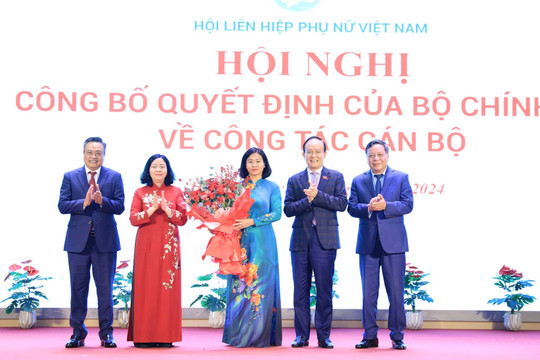 Đồng chí Nguyễn Thị Tuyến giữ chức Chủ tịch Trung ương Hội Liên hiệp Phụ nữ Việt Nam