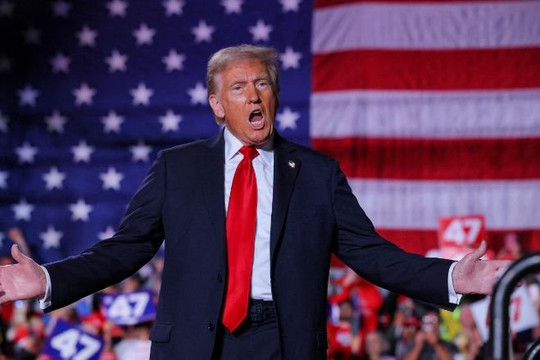 Ông Donald Trump đắc cử Tổng thống thứ 47 của Mỹ