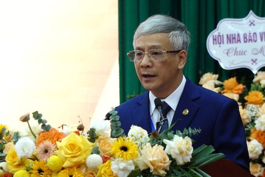 Nhà báo Nguyễn Bảo Lâm tái cử Chủ tịch Hội Nhà báo tỉnh Thái Nguyên