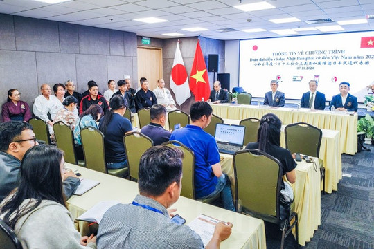 Đoàn võ sư Nhật Bản sắp trình diễn võ đạo tại TP.HCM