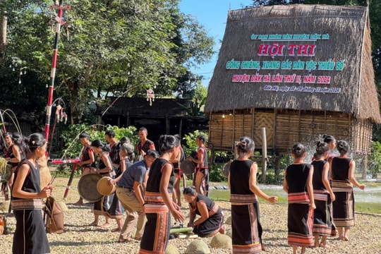 Khai mạc Hội thi cồng chiêng, xoang các dân tộc thiểu số huyện Đăk Hà