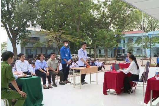 Ngăn chặn ma túy học đường thông qua phiên toà giả định