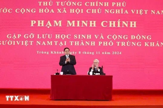 Thủ tướng: Lưu học sinh phải có lý tưởng, cùng đất nước bước vào kỷ nguyên mới