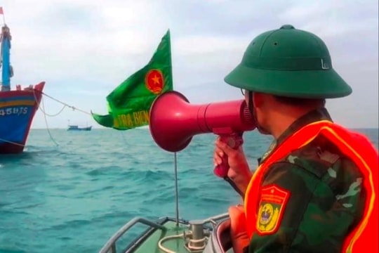 Quảng Ngãi: Hoàn thành việc kêu gọi tàu thuyền trước 10 giờ ngày 09/11