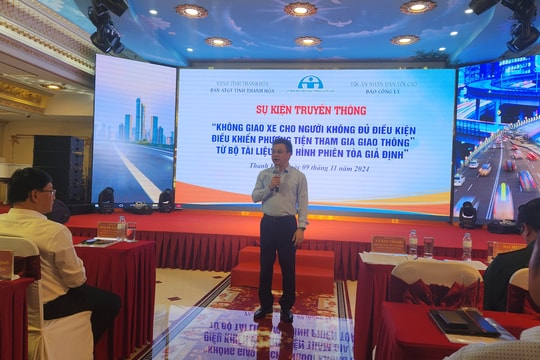 Ngăn ngừa các vụ tai nạn giao thông bằng mô hình phiên tòa giả định