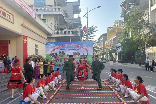 Quảng Ninh: Rộn ràng Ngày hội Đại đoàn kết toàn dân tộc tại các khu dân cư