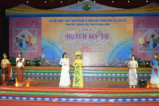 Khai mạc Hội diễn nghệ thuật quần chúng và trình diễn trang phục các dân tộc tỉnh Sóc Trăng lần thứ XV, năm 2024