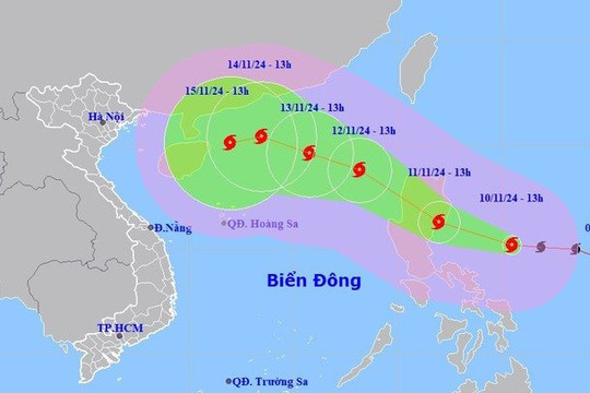 Công điện chỉ đạo ứng phó bão TORAJI