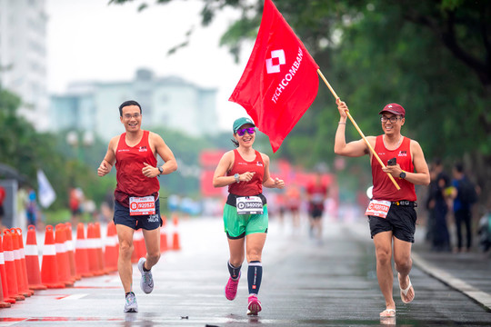 Giải Marathon Quốc tế Hà Nội Techcombank Mùa thứ 3: Tinh thần thể thao kiên định, mạnh mẽ