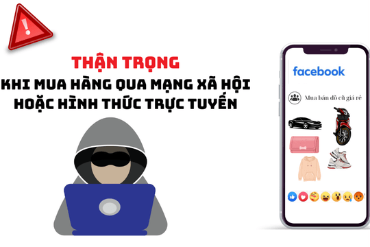 Cảnh giác khi mua hàng hóa trên mạng xã hội