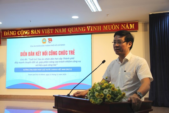 Tuổi trẻ TAND hai cấp TP.HCM đẩy mạnh chuyển đổi số
