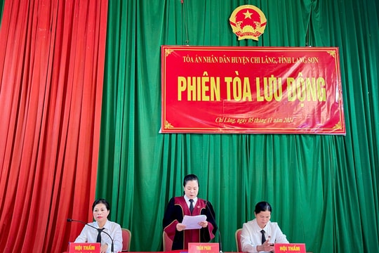 Xét xử lưu động vụ án trộm cắp tài sản