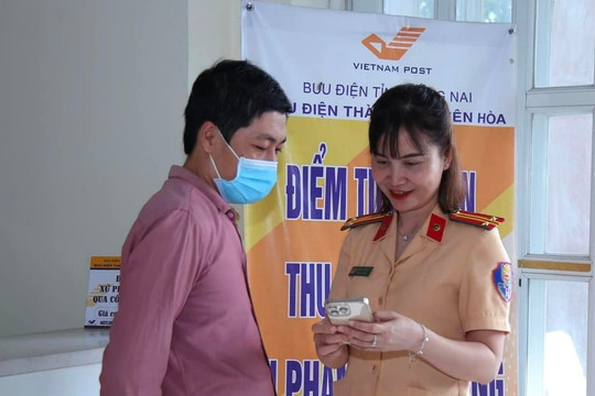Đồng Nai: Hơn 19.300 trường hợp nộp phạt vi phạm thông qua dịch vụ công