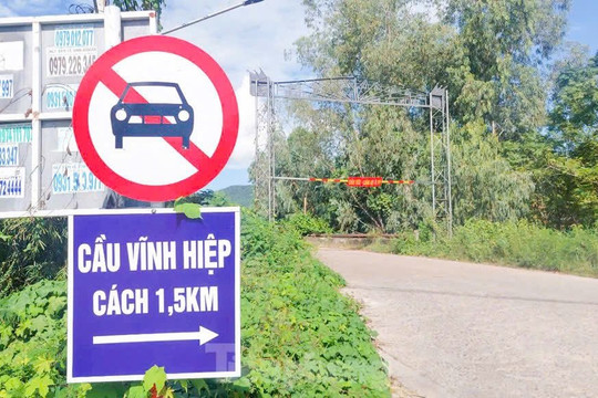Bình Định: Xây cầu mới sau gần 30 năm sử dụng