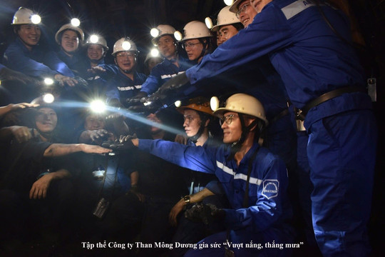 Công ty Than Mông Dương nỗ lực hoàn thành sản xuất
