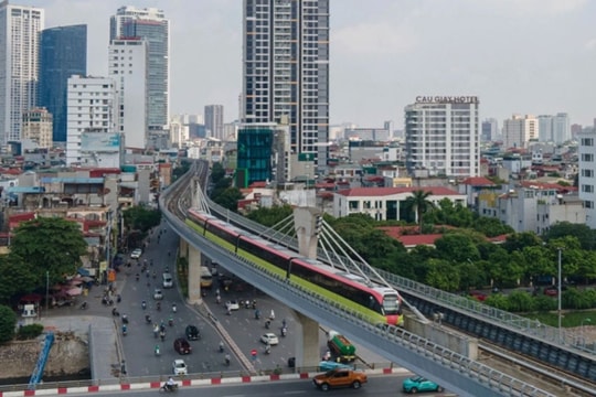 Tuyến Metro đoạn Nhổn - ga Hà Nội đón 2 triệu lượt khách sau 3 tháng hoạt động