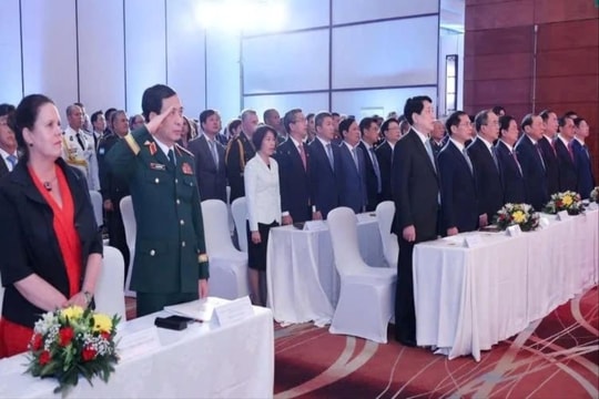 Chủ tịch nước Lương Cường dự Lễ kỷ niệm Ngày thành lập Quân đội nhân dân Việt Nam tại Chile