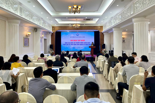 Nâng cao năng lực truyền thông chính sách về thực hành kinh doanh có trách nhiệm