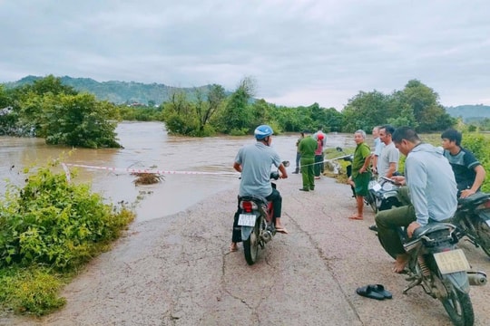 Gia Lai: Mưa lớn, khiến hơn 300 hộ dân bị cô lập