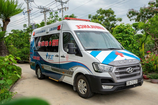 Cơ sở khám, chữa bệnh dưới 50 giường chỉ được phép có 1 xe cứu thương