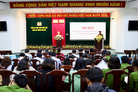 Tập huấn công tác thi hành án hình sự và tái hòa nhập cộng đồng